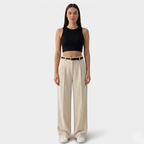 Rivaclo | Pantalon large taille haute pour femme