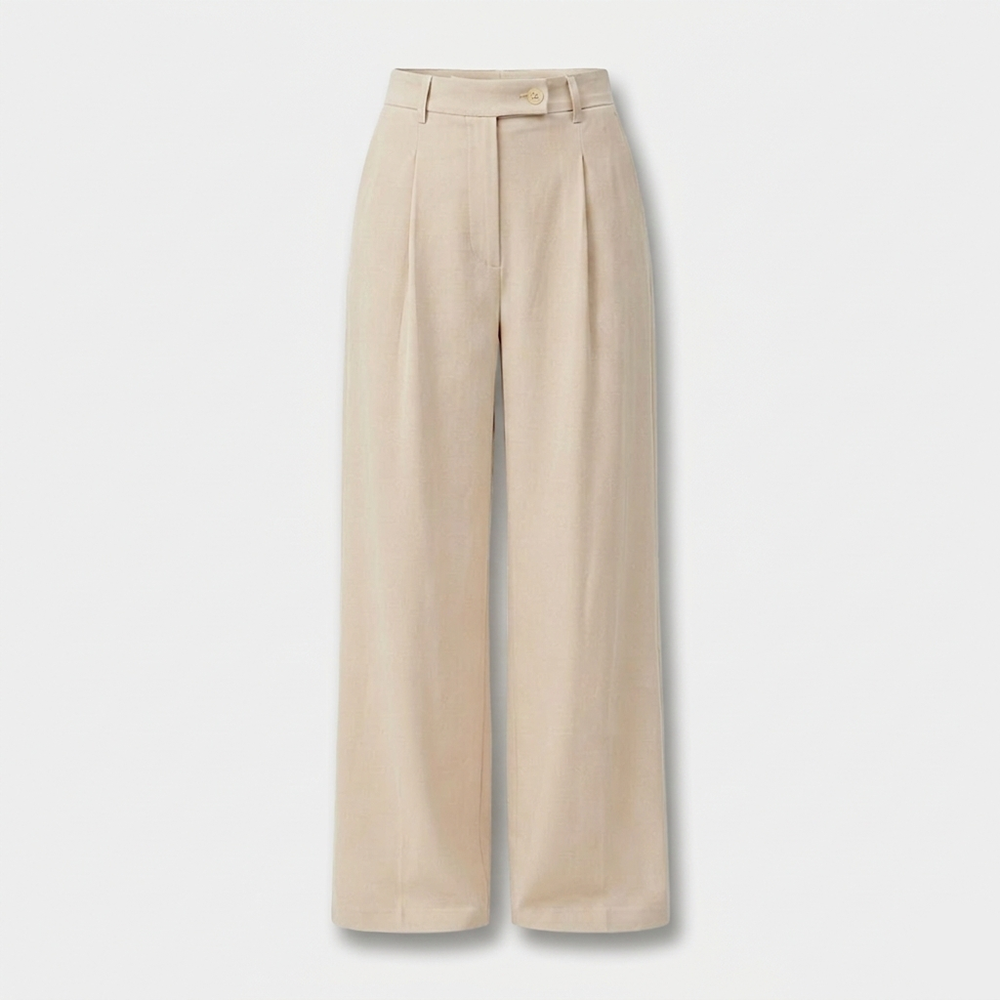 Rivaclo | Pantalon large taille haute pour femme