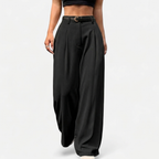 Rivaclo | Pantalon large taille haute pour femme