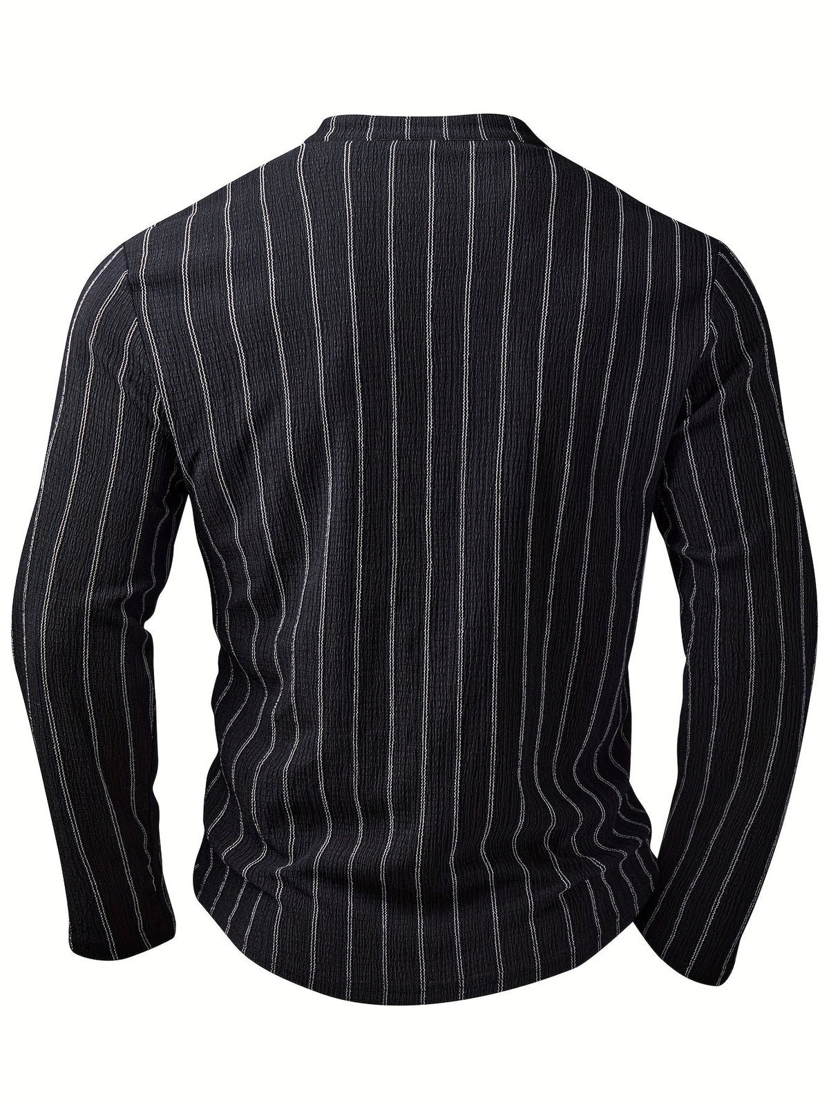 Pull rayé homme maille douce manches longues