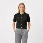 Rivaclo | Women's button cardigan – Clean layered style