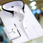 Nathan | Chemise Homme Col Contrasté
