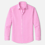 Rivaclo | Men's Fitted Striped Shirt – Long Sleeves