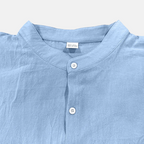 Rivaclo | Men's fitted shirt – mandarin collar long sleeves