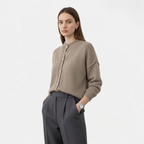 Rivaclo | Cardigan boutonné en maille pour femme