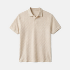 Rivaclo | Men's buttoned collar polo – short sleeves classic fit