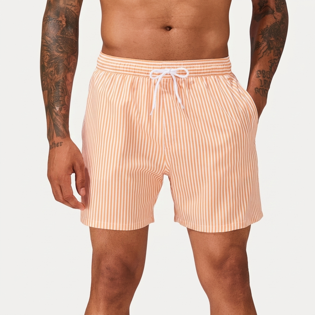 Rivaclo | Men's casual shorts – digital print design