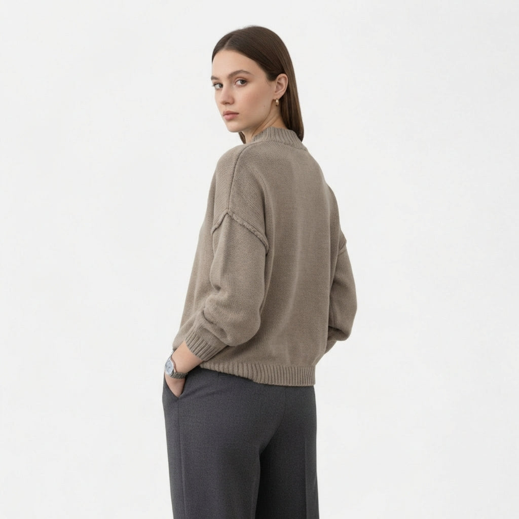 Rivaclo | Cardigan boutonné en maille pour femme