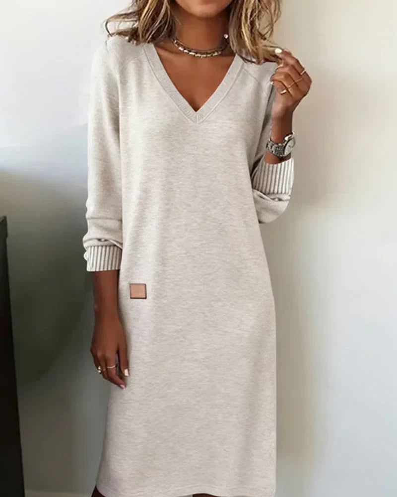 Lucy | Robe Pull Col V