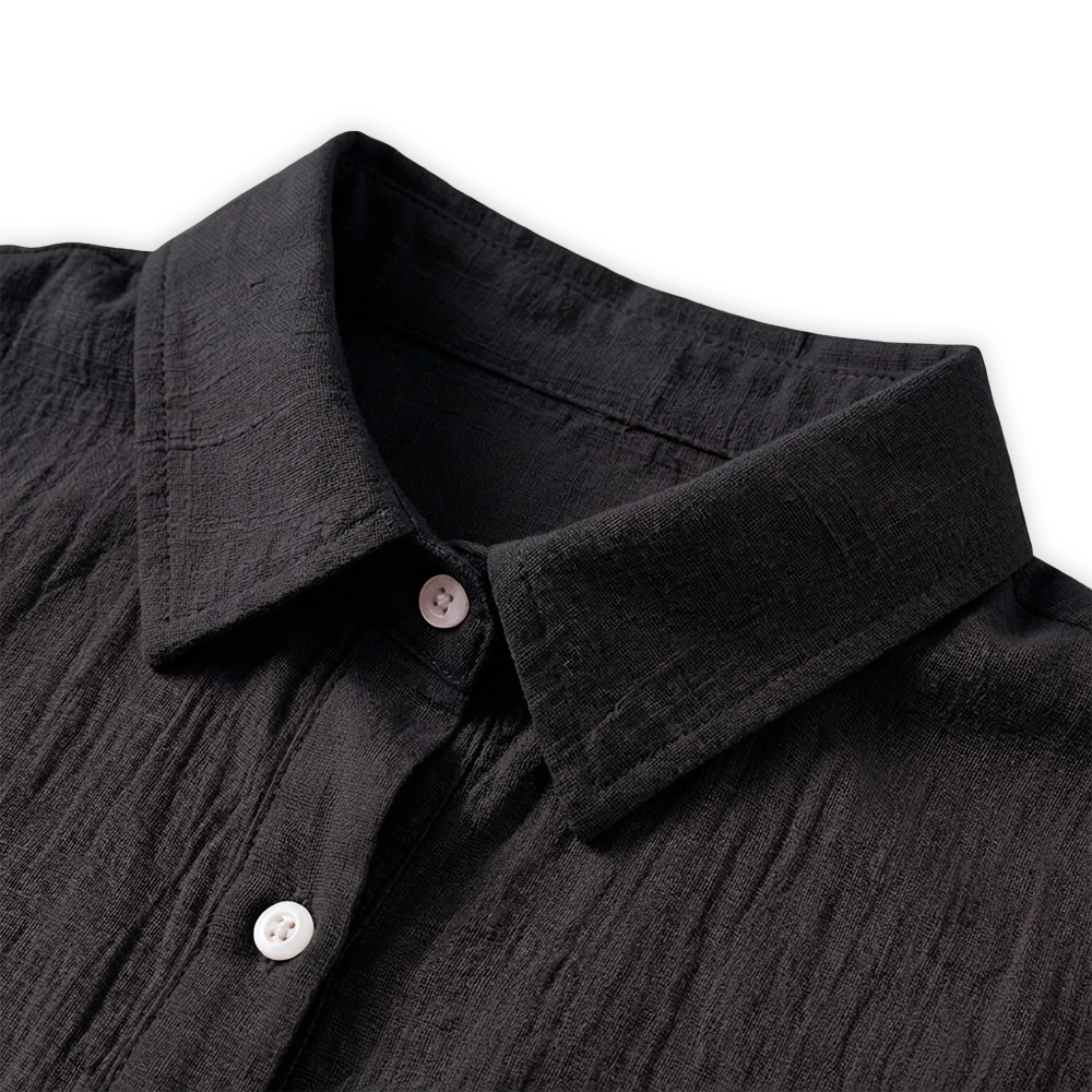 Rivaclo | Women's Button-Up Shirt – Short Sleeves with Classic Collar