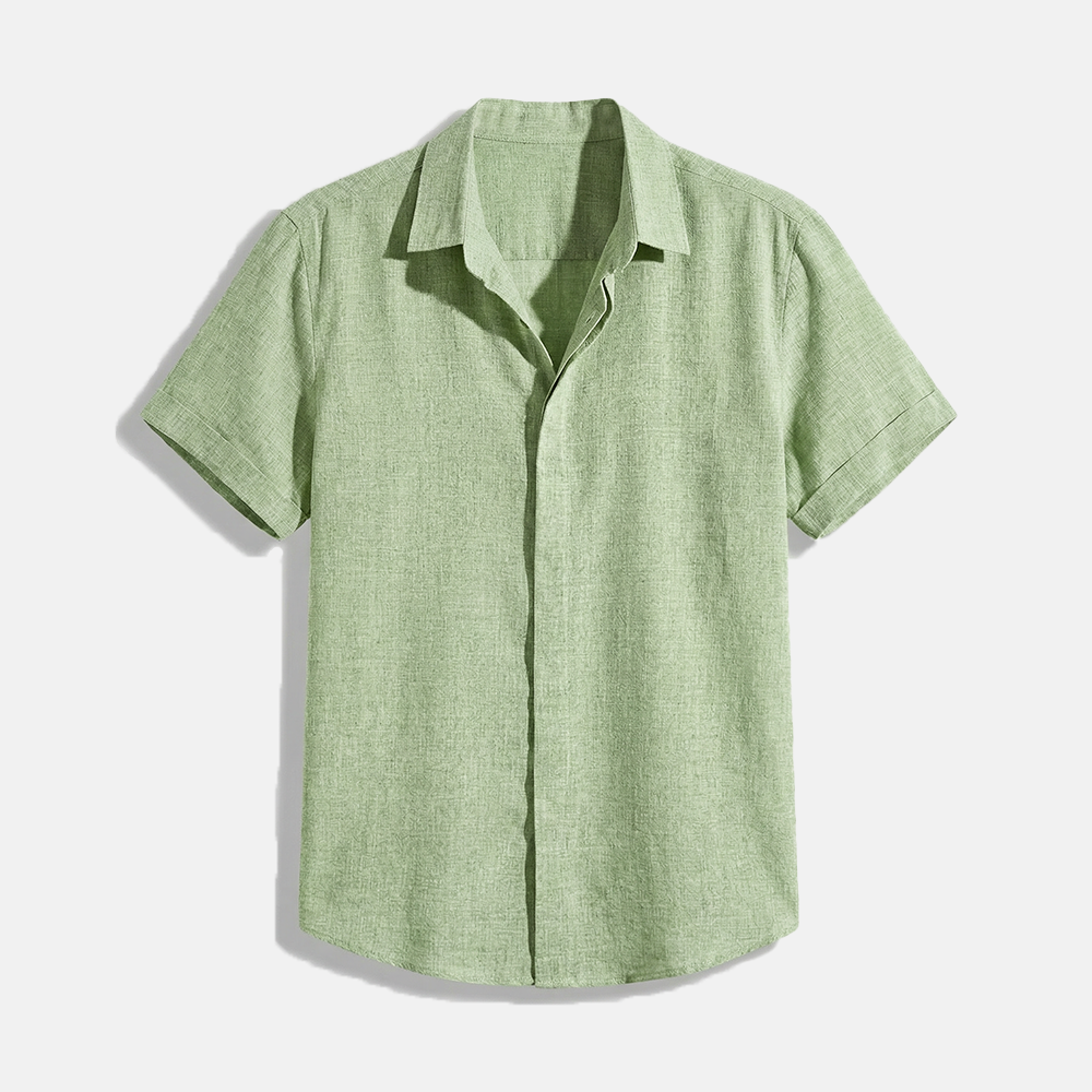 Rivaclo | Men's shirt for linen effect – modern summer style