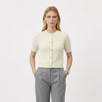 Rivaclo | Women's button cardigan – Clean layered style