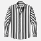Rivaclo | Men's Fitted Striped Shirt – Long Sleeves