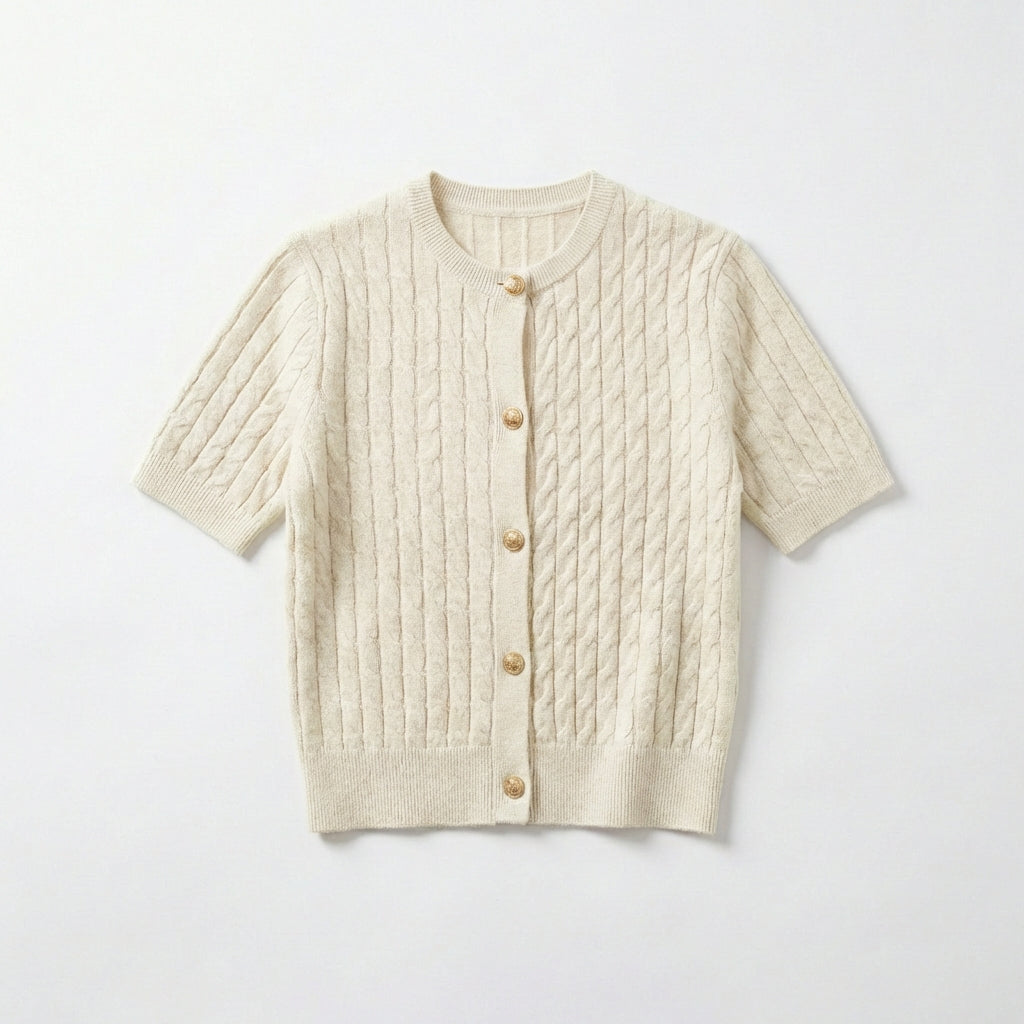 Rivaclo | Women's button cardigan – Clean layered style