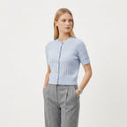 Rivaclo | Women's button cardigan – Clean layered style