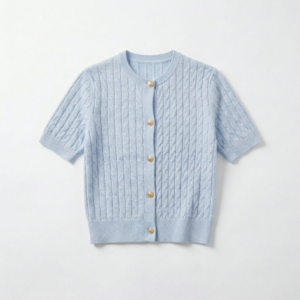 Rivaclo | Women's button cardigan – Clean layered style