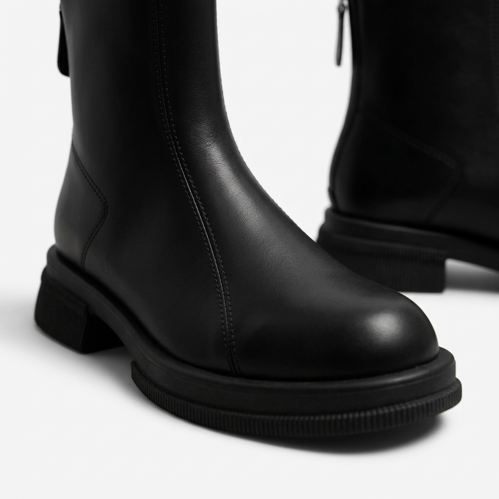 Rivaclo | Bottines Femme en Cuir – Design Moderne Épuré Cheville