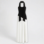 Rivaclo | Femme Robe Maxi Drapée Sans Bretelles – Silhouette Sculptée