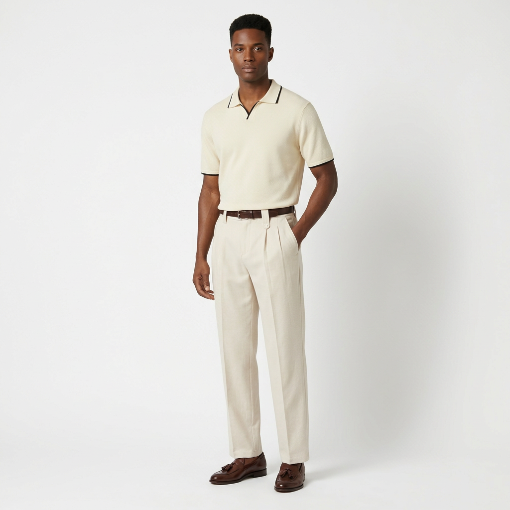 Rivaclo | Pantalon classique à jambes droites pour homme