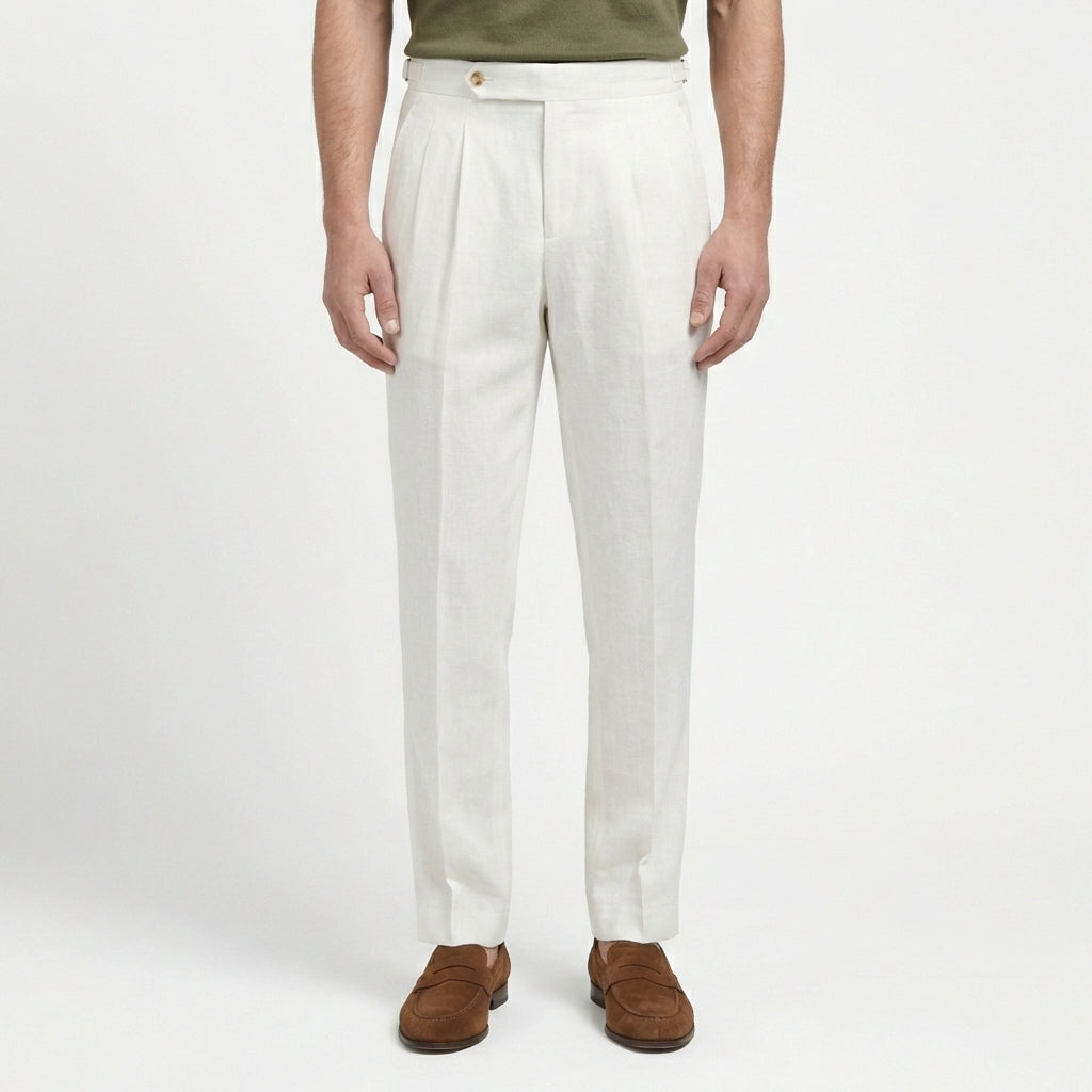 Rivaclo | Pantalon en lin Portofino pour homme