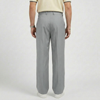 Rivaclo | Pantalon ample à double pli pour homme