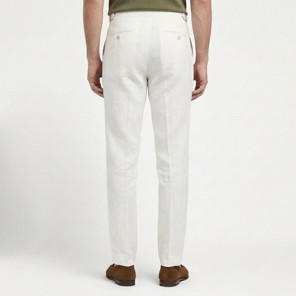 Rivaclo | Pantalon en lin Portofino pour homme