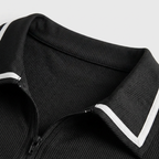 Rivaclo | Femme Polo à Manches Courtes à Col | Coupe Classique