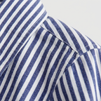 Rivaclo | Femme Chemise Rayée Boutonnée à Manches Longues | Style Décontracté