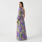 Rivaclo | Women's Fluid One-Shoulder Maxi Dress – Evening Silhouette