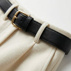 Rivaclo | Femme Pantalon Large Taille Haute | Coupe Ample