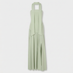 Rivaclo | Femme Robe Maxi Drapée Sans Bretelles – Silhouette Sculptée