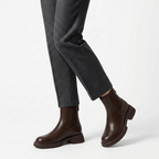 Rivaclo | Bottines Femme en Cuir – Design Moderne Épuré Cheville