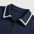 Rivaclo | Femme Polo à Manches Courtes à Col | Coupe Classique