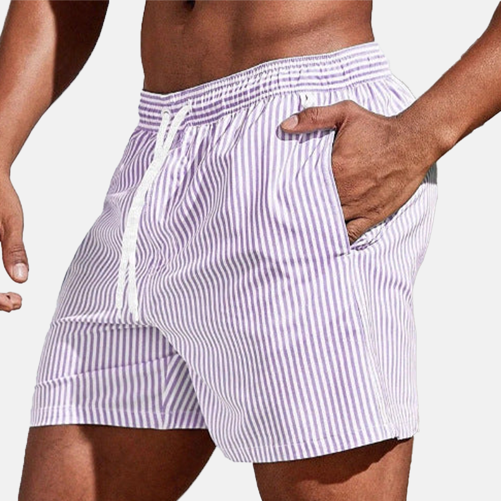 Rivaclo | Men's casual shorts – digital print design