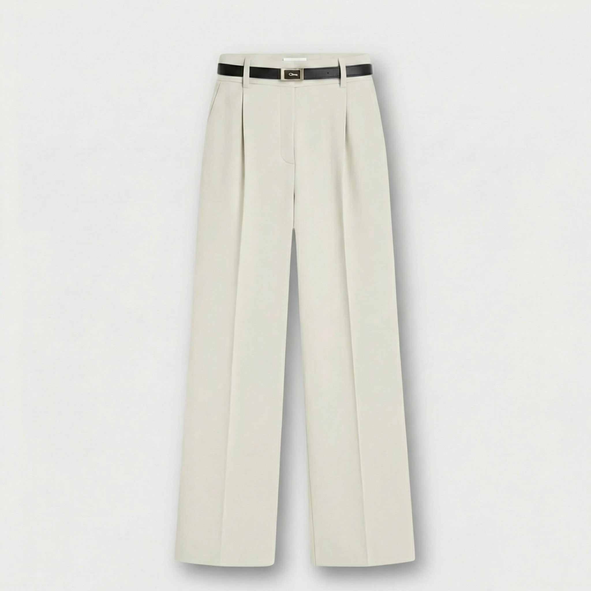 Rivaclo | Femme Pantalon Large Taille Haute | Coupe Ample