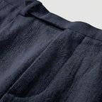 Rivaclo | Homme Pantalon Plissé Taille Haute | Jambe Droite