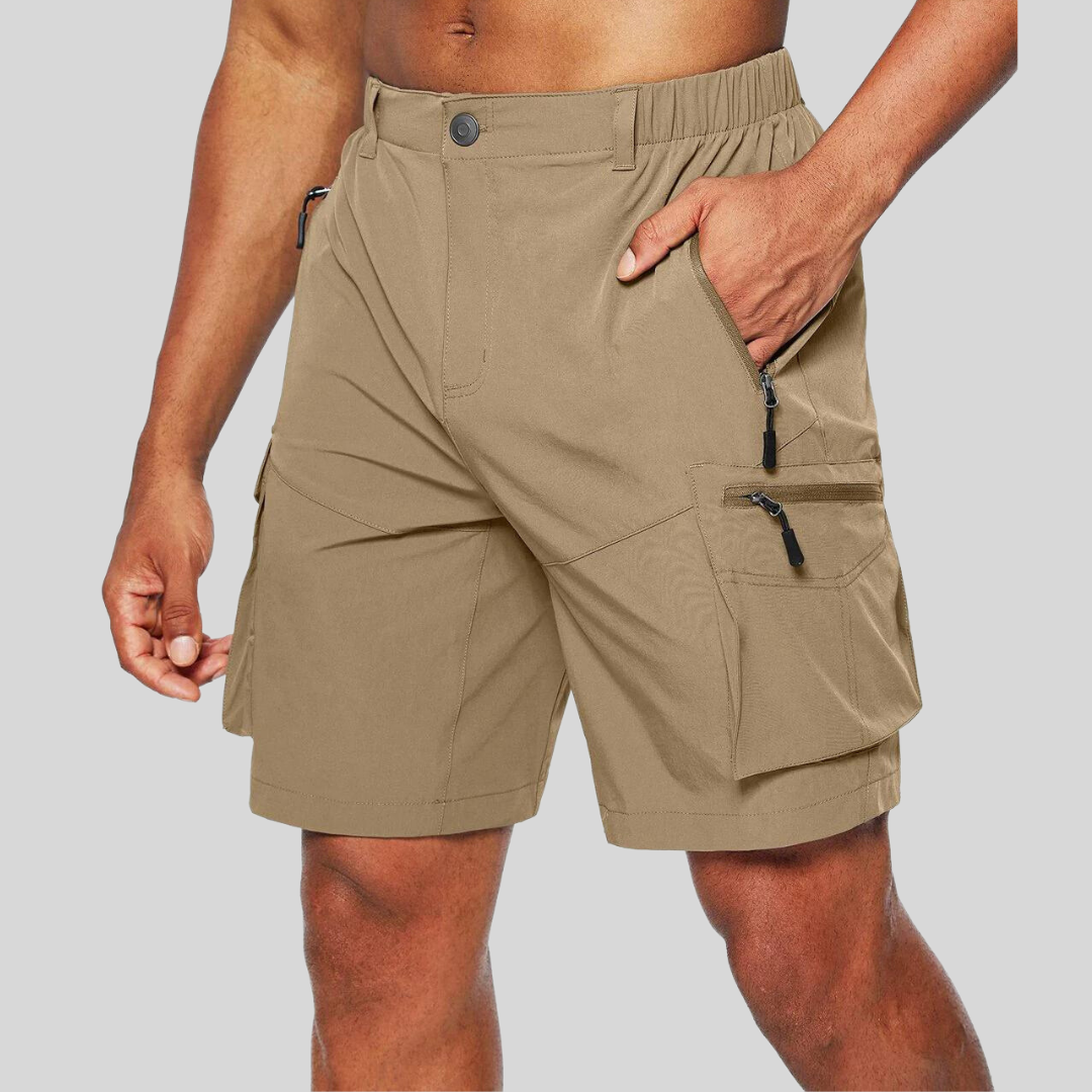 Nathan | Short Cargo à Poches Zippées