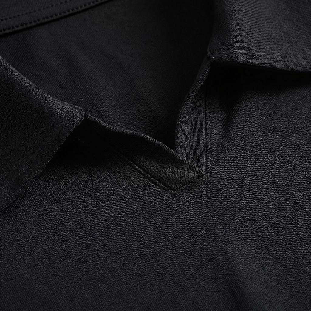 Rivaclo | Femme Polo à Panneaux Rayés à Manches Longues | À Col