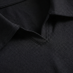 Rivaclo | Femme Polo à Panneaux Rayés à Manches Longues | À Col