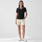 Rivaclo | Femme Polo à Manches Courtes à Col | Coupe Classique