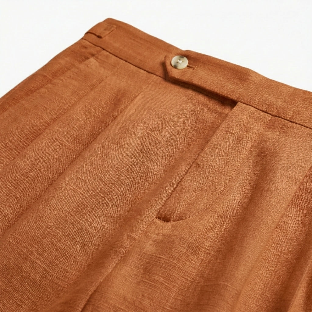 Rivaclo | Pantalon en lin Portofino pour homme