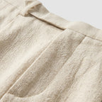 Rivaclo | Homme Pantalon Plissé Taille Haute | Jambe Droite