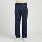 Rivaclo | Pantalon ample à double pli pour homme