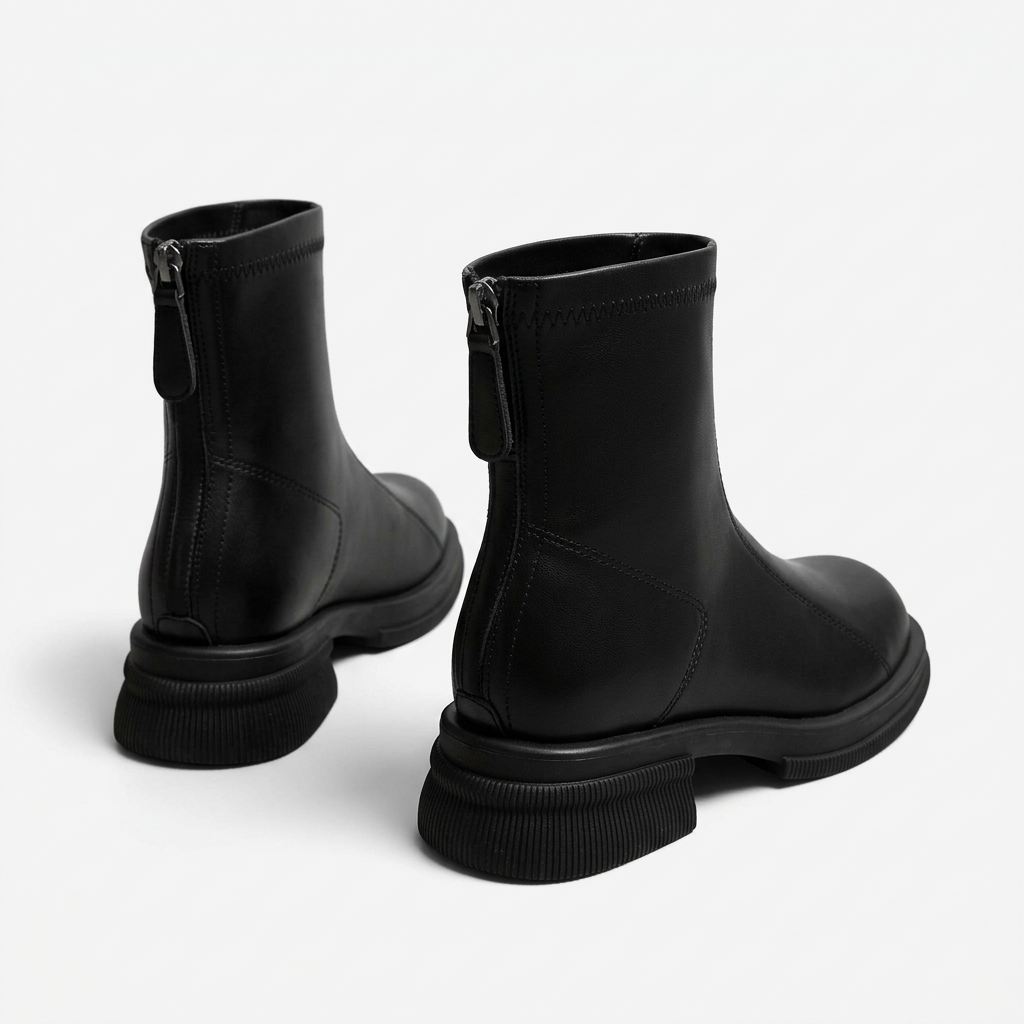 Rivaclo | Bottines Femme en Cuir – Design Moderne Épuré Cheville
