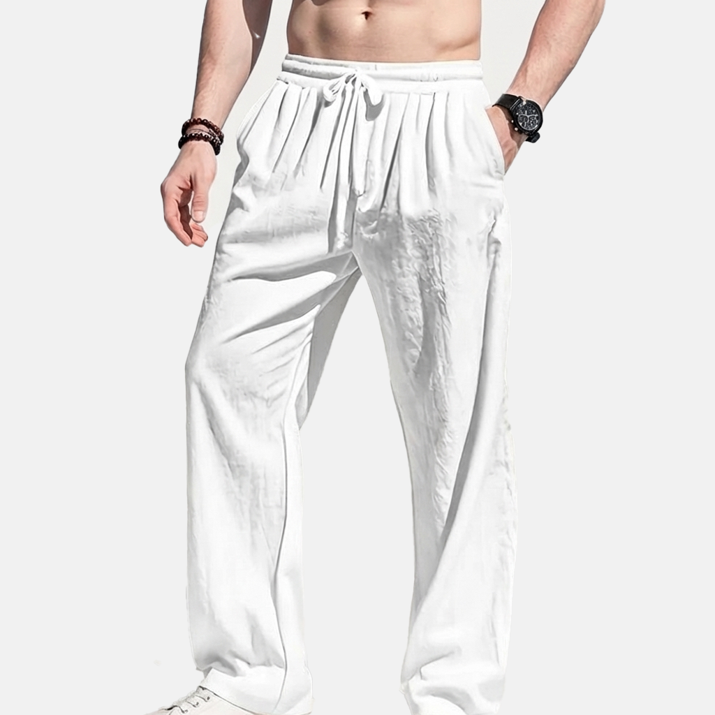 Rivaclo | Men's elastic waist pants – baggy loose fit