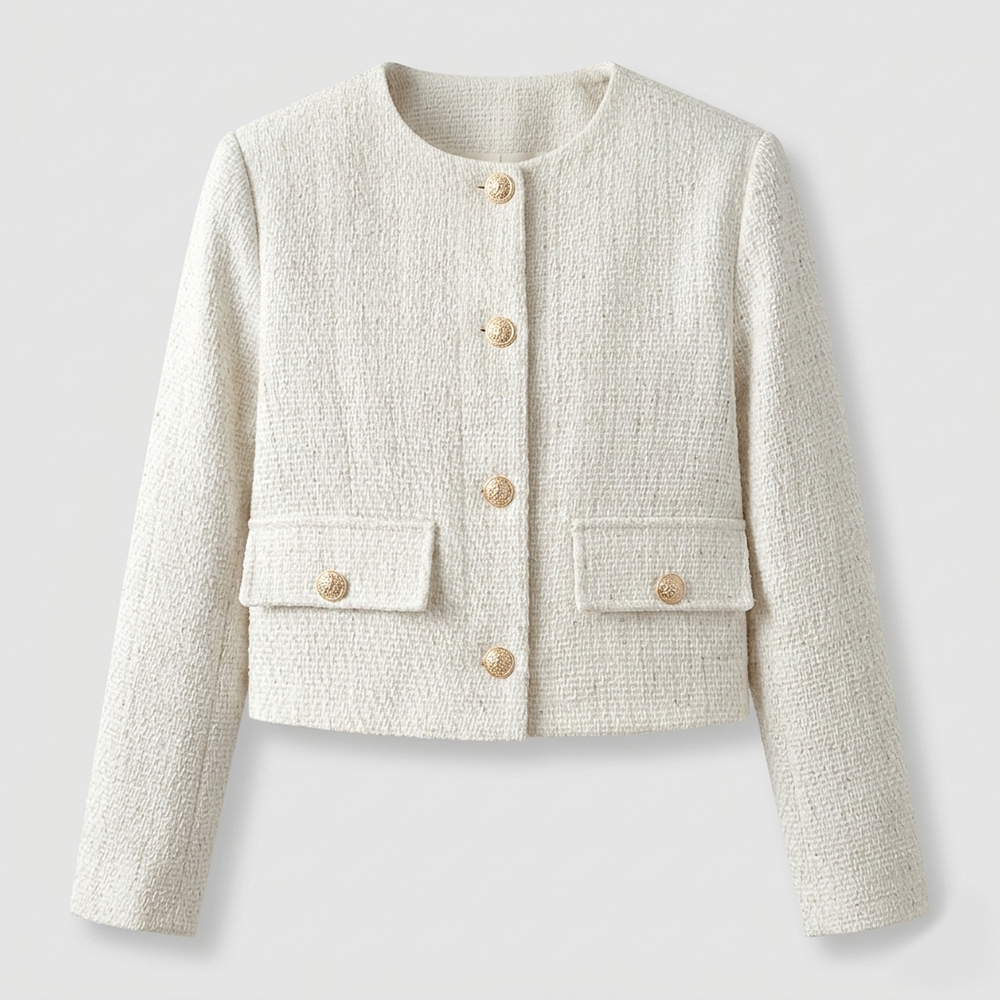 Rivaclo | Veste courte en tweed pour femme