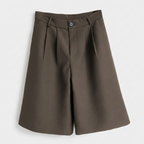 Rivaclo | Women's High-Waisted Bermuda Shorts – Wide Leg