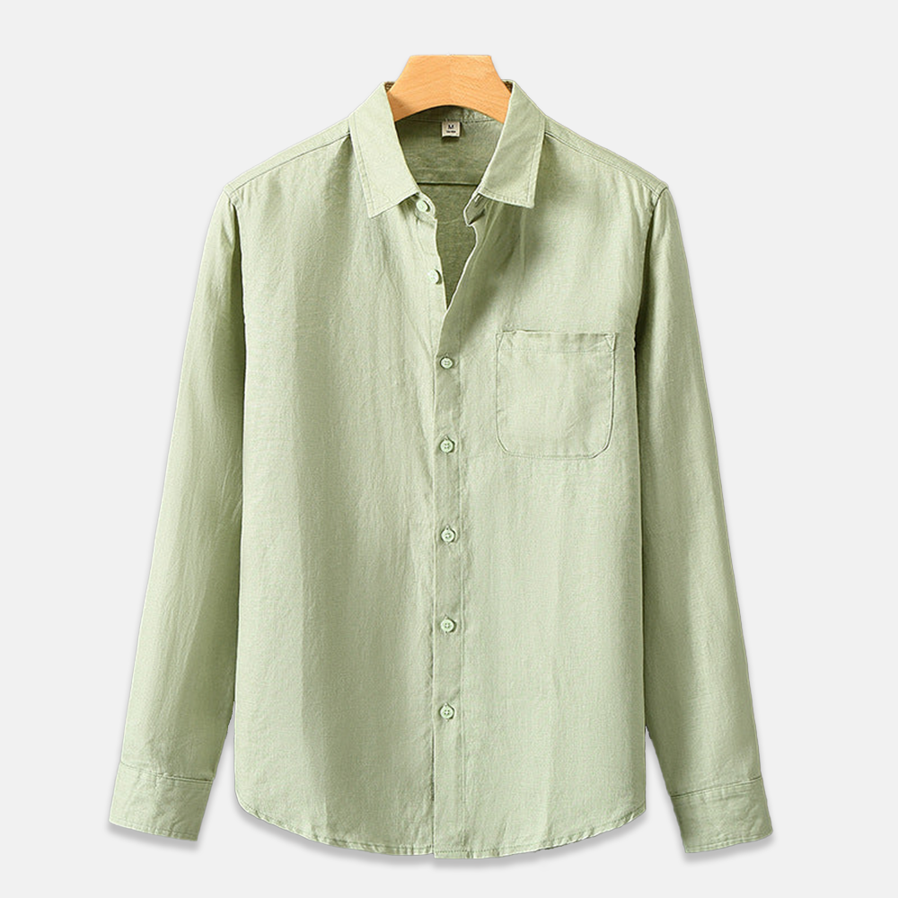 Rivaclo | Men's long sleeve shirt – classic buttoned style