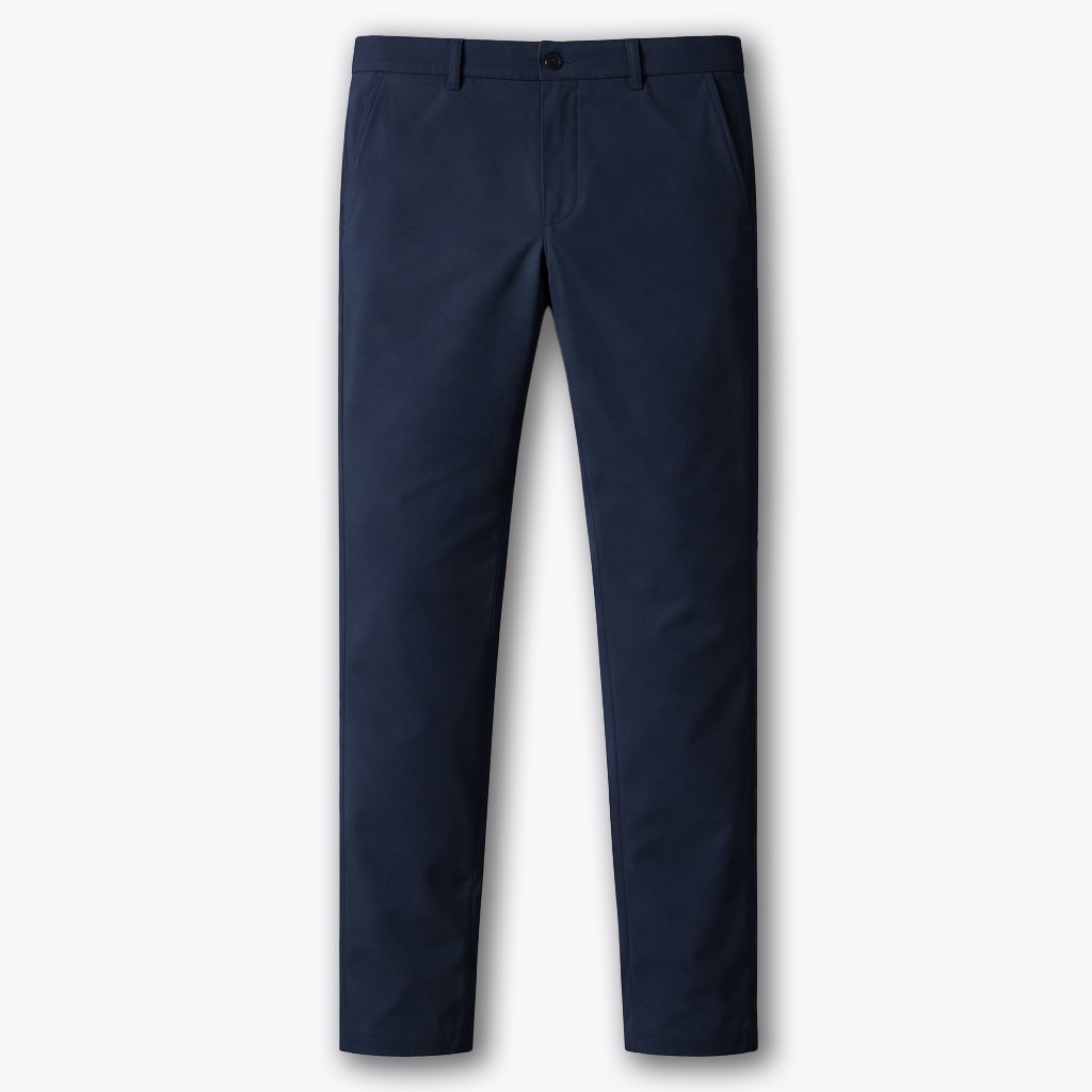 Rivaclo | Men's Slim Fit Trousers – Clean and Refined Finish