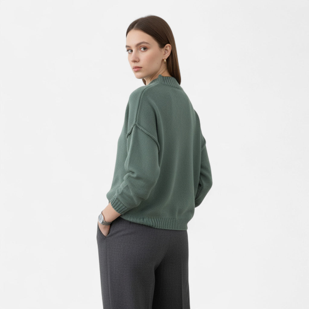 Rivaclo | Cardigan boutonné en maille pour femme